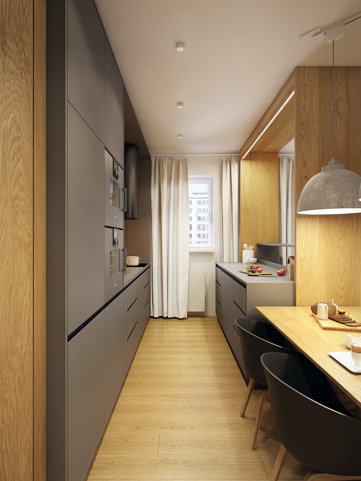 gray-and-wood-kitchen